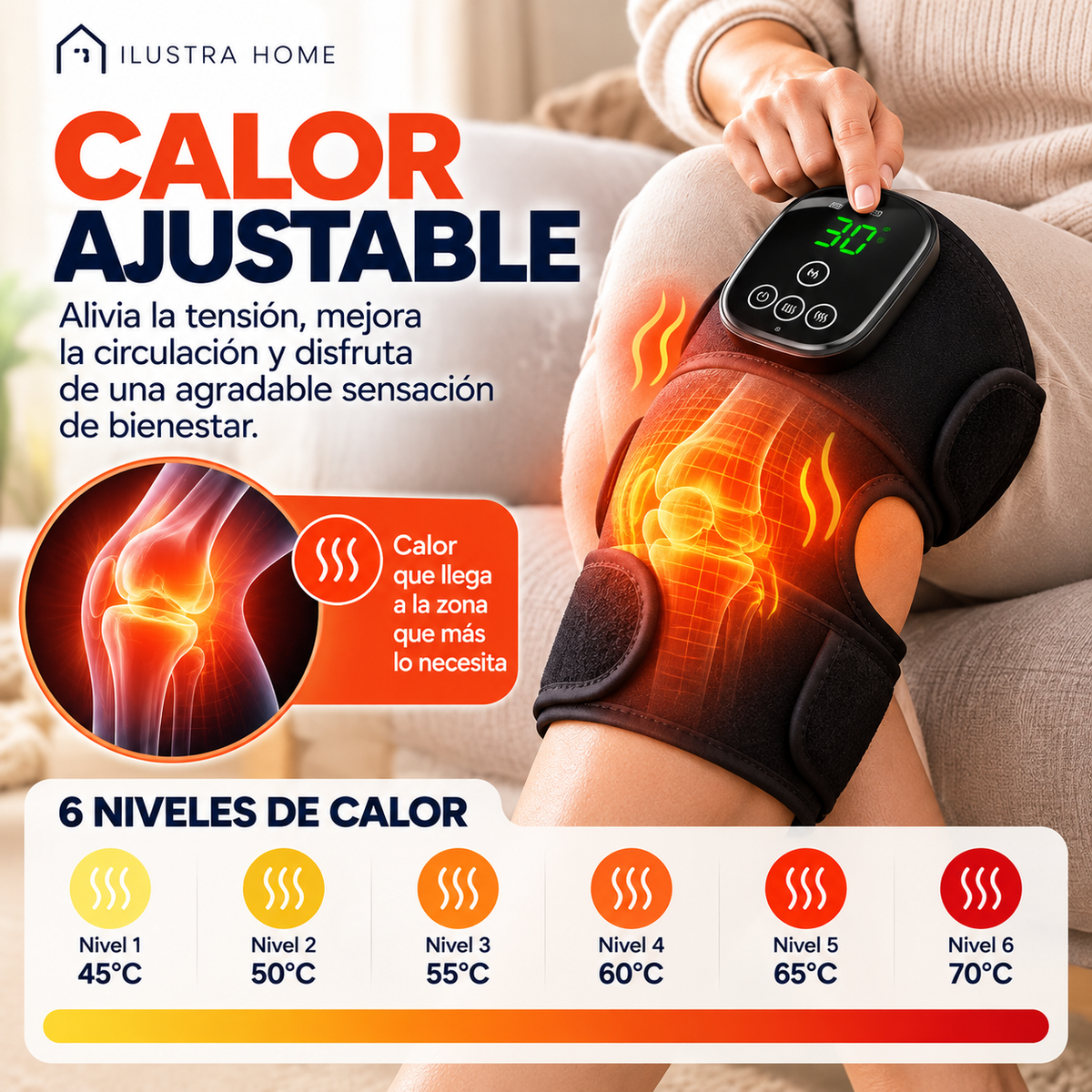 RODILLERA DE MASAJE 3 EN 1 + REGALO