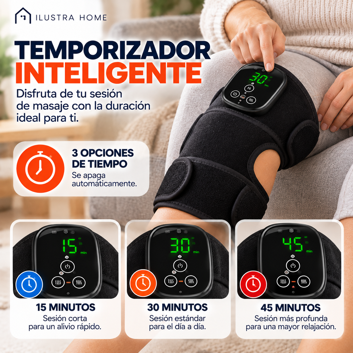 RODILLERA DE MASAJE 3 EN 1 + REGALO