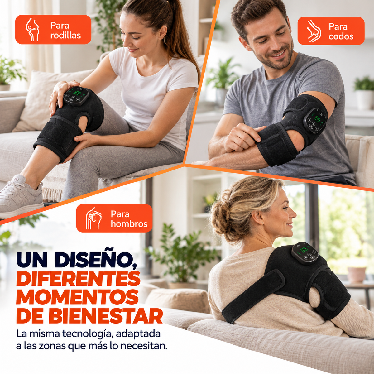 RODILLERA DE MASAJE 3 EN 1 + REGALO