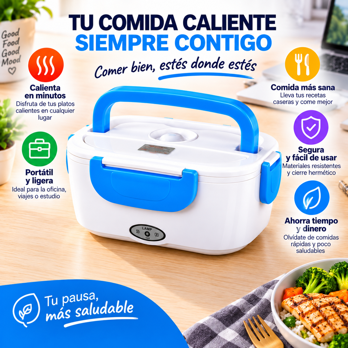 FIAMBRERA ELÉCTRICA 40w CON ENCHUFE