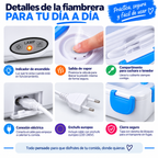 FIAMBRERA ELÉCTRICA 40w CON ENCHUFE