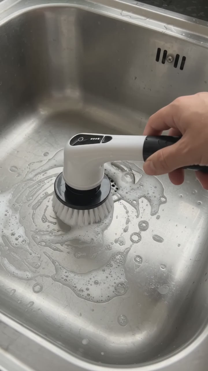 CEPILLO ELÉCTRICO DE LIMPIEZA 9 EN 1